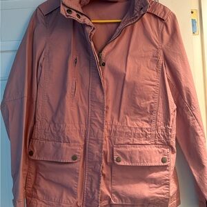 Love Tree Pink Utility Jacket